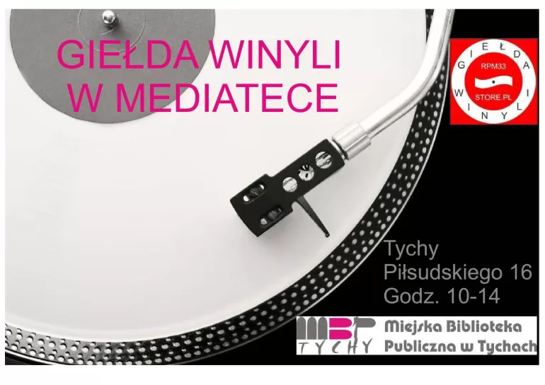 Giełda Płyt Winylowych w tyskiej Mediatece