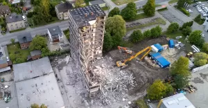 Rozbiórka budynku ZEG - 24.05.2025