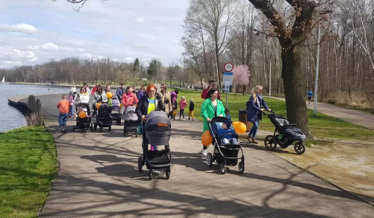 Pierwszy "Spacer z bobasem" na Paprocanach - 15.04.2023