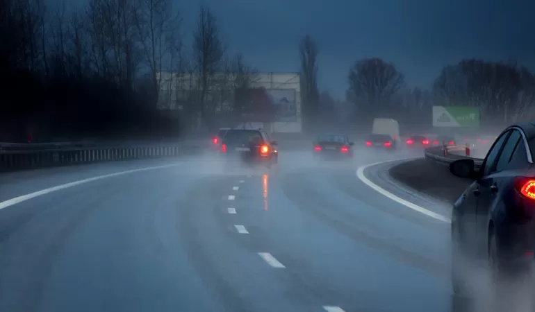 mokra droga, oblodzenie