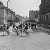 [Historyczne zdjęcie] Wyścig kolarski ulicami Tychów