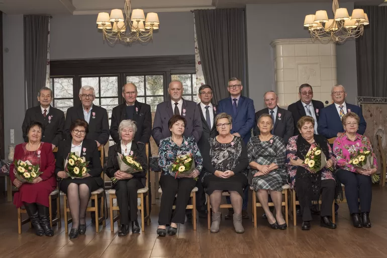 Złote gody tyskich seniorów