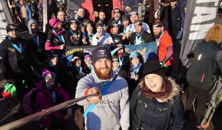 36 Vikingów z Tychów na zimowym Spartanie na Słowacji!