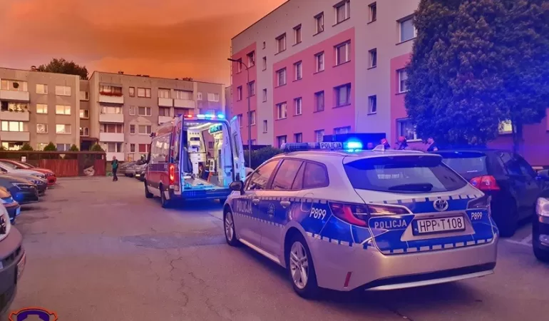 Nastolatka wyskoczyła z okna mieszkania przy ul. Kubicy