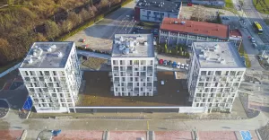 91 nowych mieszkań przy Bielskiej. Pierwsi lokatorzy otrzymali klucze