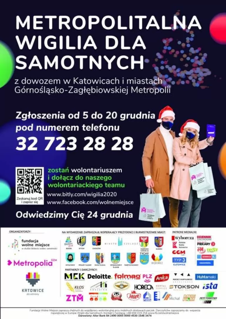 Metropolitalna Wigilia dla Samotnych 2020