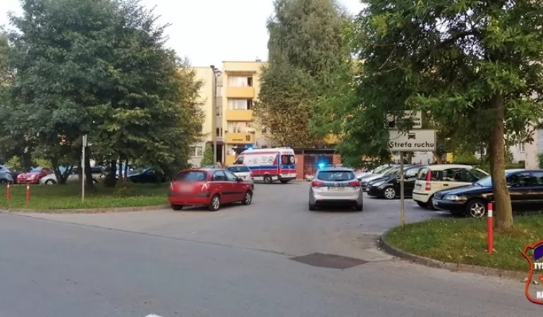 Zasłabnięcie osoby na Konecznego - 04.05.2021