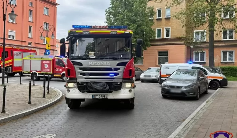 Zapach gazu w budynku przy ul. Wojska Polskiego. Wykryto nieszczelność
