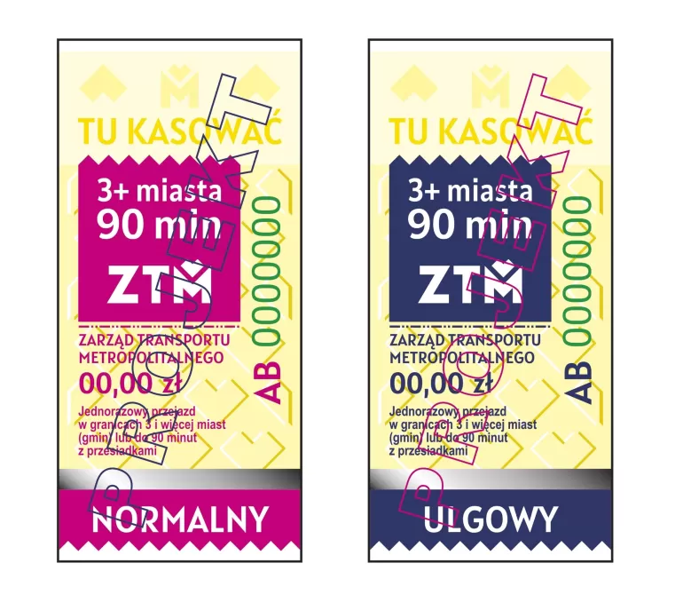 nowe wzory biletów
