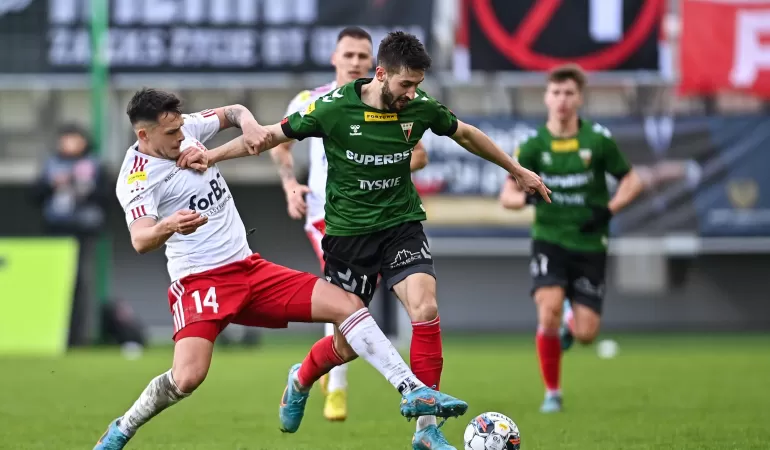 Podział punktów na początek. ŁKS Łódź - GKS Tychy 1:1