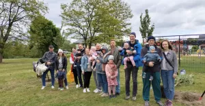 Tyszanie zasadzili 100 drzew dla swoich dzieci urodzonych w 2024 roku - 16.05.2025