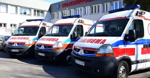 Wojewódzkie pogotowie przekazało ambulanse Ukrainie - 10.03.2022
