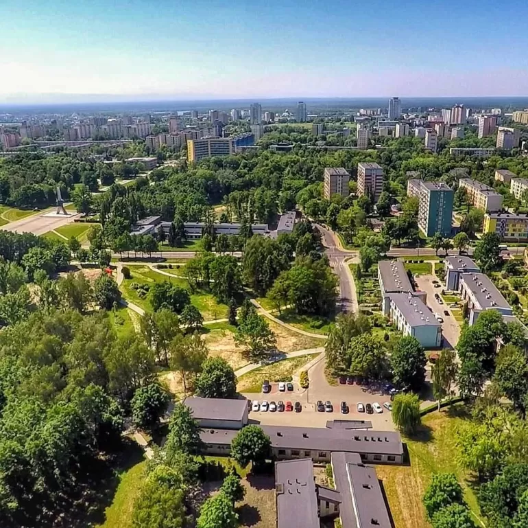 tychy z lotu ptaka - 07.2019
