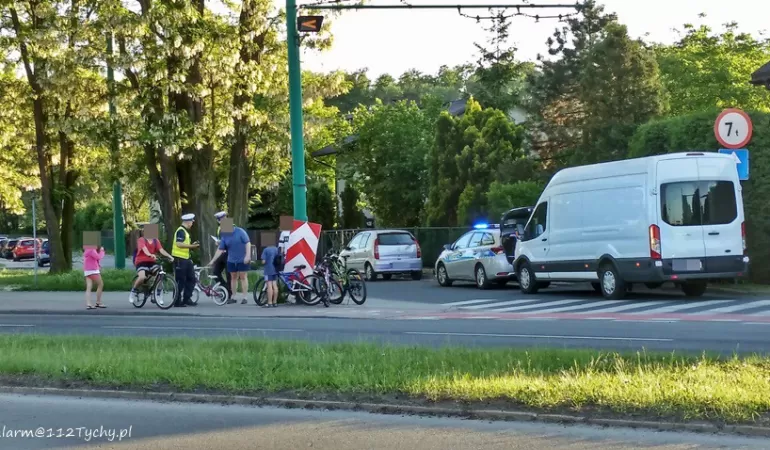 Potrącenie dziewczynki w Paprocanach