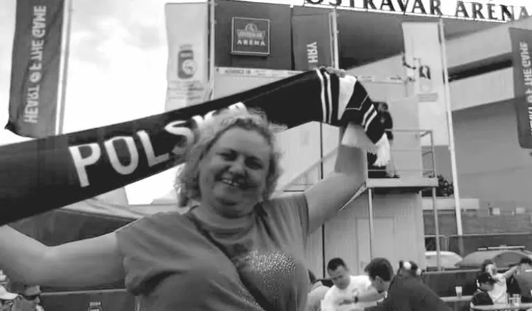 Odeszła kibicka tyskich hokeistów - Katarzyna Natonik