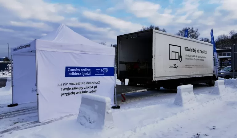 IKEA w Tychach. Mobilny Punkt Odbioru Zamówień IKEA już działa