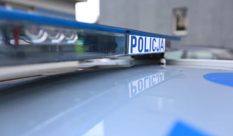 Policja, radiowóz, samochód