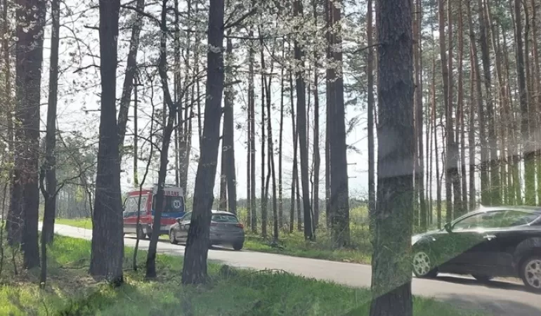 Potrącenie rowerzysty na ul. Bieruńskiej - 24.04.2023