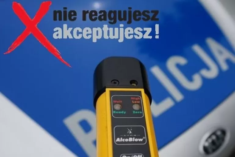 alkomat, policja, pijany kierowca