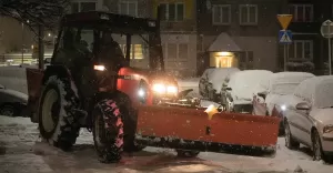 Akcja Zima na tyskich drogach, odśnieżanie