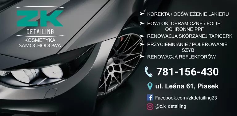 ZK DETAILING - Kosmetyka Samochodowa w Piasku