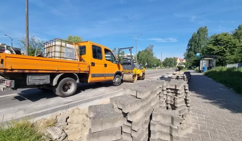 Trwają remonty na tyskich drogach i chodnikach - 06.2021