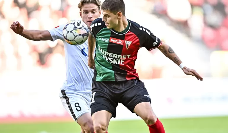 GKS Tychy mierzył się z Polonią Warszawa