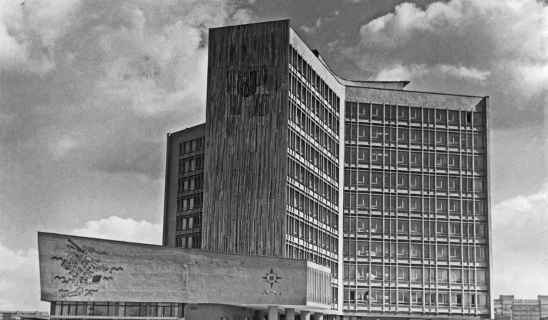 Wacław Jaciow był współautorem projektu Urzędu Miasta Tychy