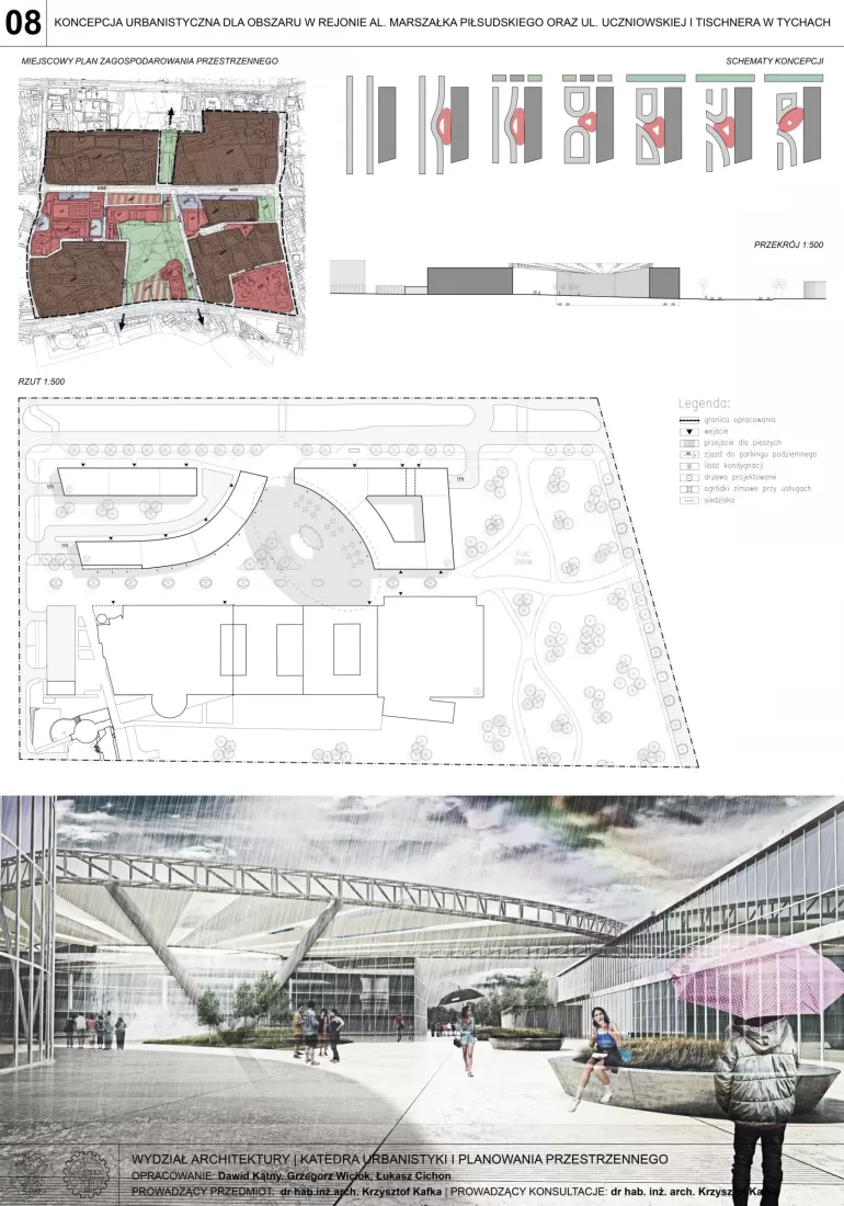 Studenci architektury zaprojektowali teren przy Me