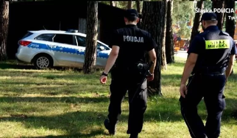 Straż miejska, policja, paprocany, ogniwo wodne