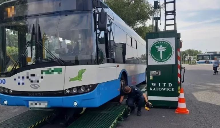 Kontrola pojazdu wykonywana przez WITD