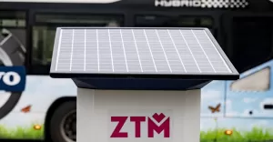 Biletomat solarny
