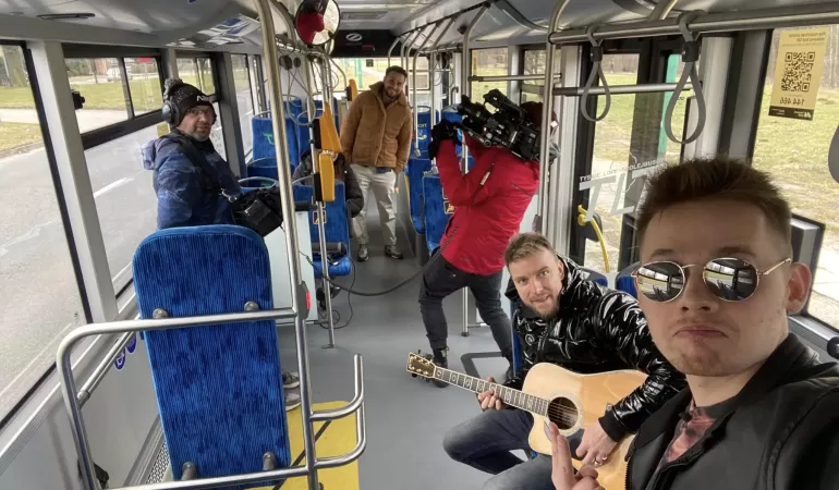Kierowca trolejbusa z Tychów w Dzień Dobry TVN!
