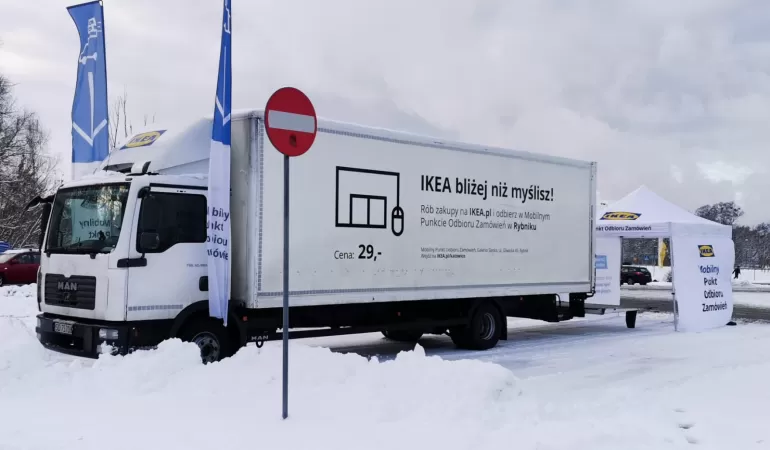 IKEA w Tychach. Mobilny Punkt Odbioru Zamówień IKEA już działa