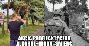 Alkohol + woda = śmierć. spot profilaktyczny!