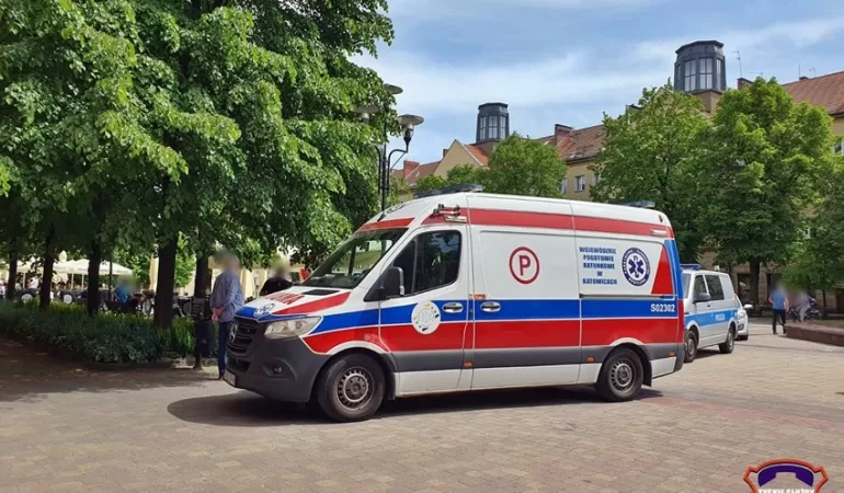 Śmierć mężczyzny na Placu Baczyńskiego - 22.05.2023