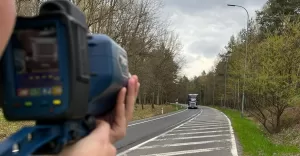 Kontrola prędkości , radar, ilustracja