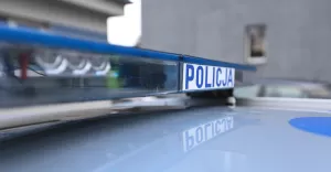 Policja, radiowóz, samochód