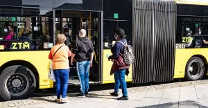 liczenie pasażerów, autobus