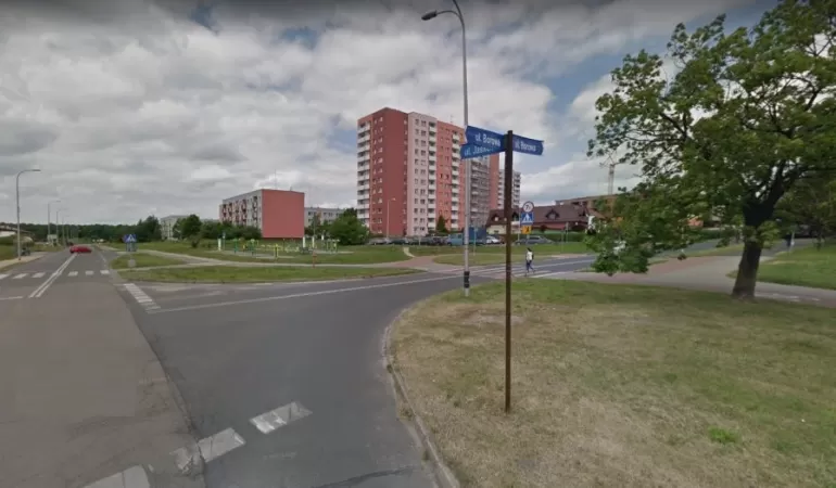 Skrzyżowanie Jaśkowicka - Borowa - tu powstanie rondo