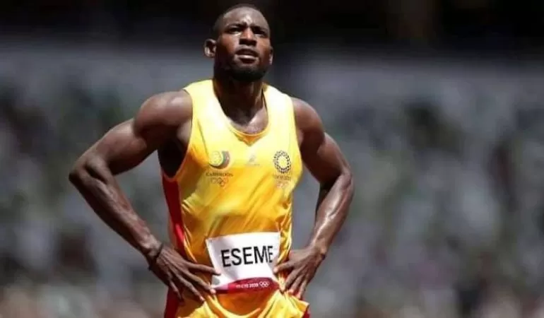 Sprinter Emmanuel Eseme