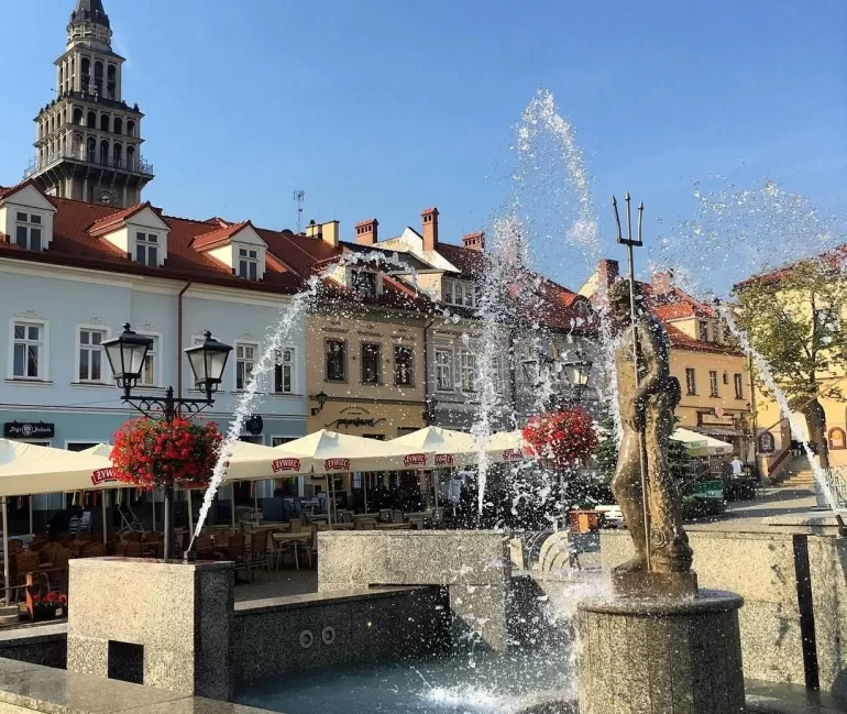 rynek w Bielsku-Białej