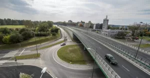 Przegląd techniczny wiaduktu w ciągu DK 1 - nad al. Niepodległości