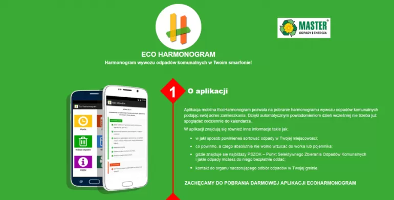 harmonogram odbioru odpadów na telefon