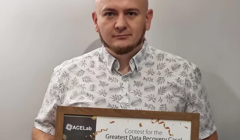 Jan Kobiela zajął drugie miejsce w konkursie firmy ACE Lab